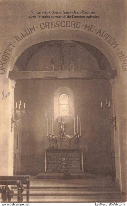 BELGIQUE - Liège - Eglise Millénaire de Roloux - Le vieux chœur Saint Jean Baptiste - Carte Postale Ancienne