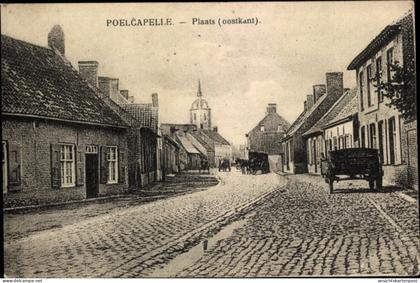 CPA Langemark Poelkapelle Westflandern, Plaats