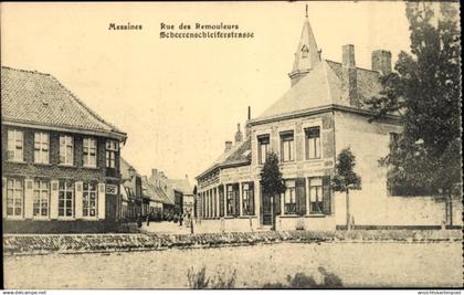 CPA Messines Mesen Westflandern, Rue des Remouleurs, Scheerenschleiferstraße