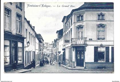 Fontaine-l'Evêque - La Grand'Rue.