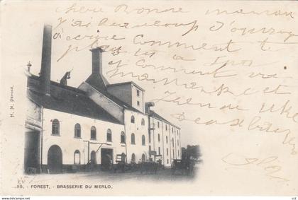 Forest Vorst  Bruxelles    Brasserie du Merlo   BROUWERIJ