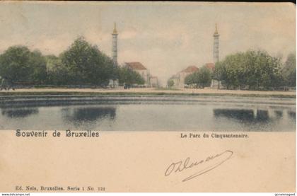 BRUXELLES.   LE PARC DU CINQUANTENAIRE