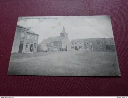 BC14-65  Cpa   Le Roux Aisemont Place communale Fosses la ville