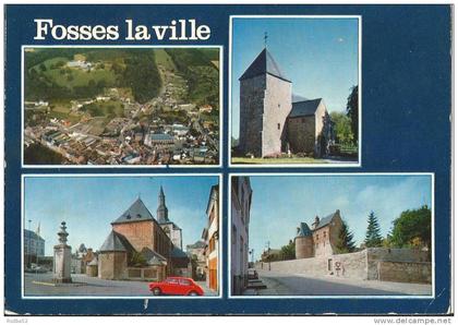 Fosses la Ville - Multivues - - - Auto - -  Cars - Collégiale - Ancienne Maison du Doyen du Chapitre