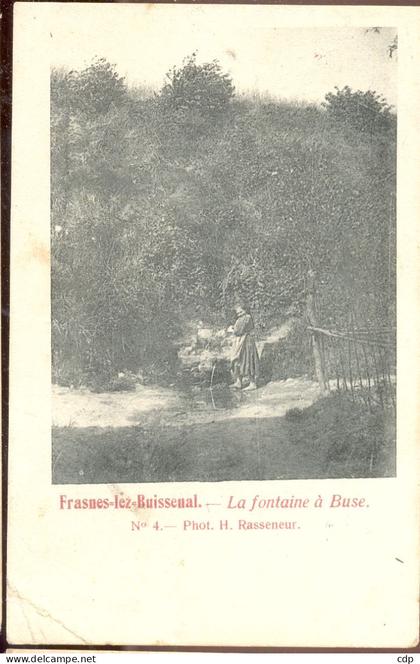 cpa frasnes lez buissenal  1918