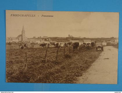 Froidchapelle Panorama (automobile et vaches)