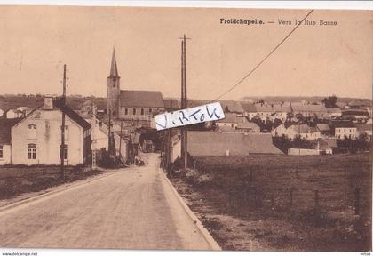 Froidchapelle, Vers la basse-rue,  ( 1941  avec timbre )  edit  Canivet - Devillers