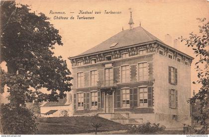 BELGIQUE - Rummen - Kasteel van Terleenen - Château - Bâtiment - Vitraux - Flèche - Jardin - Carte postale ancienne