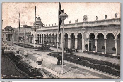 (Belgique) Flandre Orientale 024, Gent Gand, Exposition, La section Anglaise, état !!