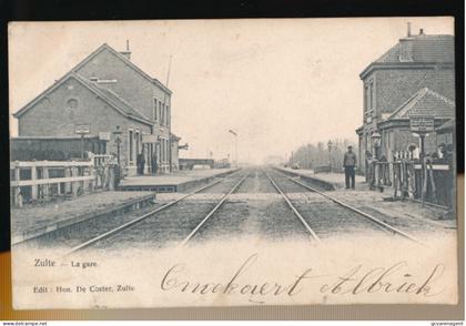 ZULTE.    LA GARE
