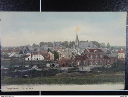 Gerpinnes Panorama (gare) (colorisée)
