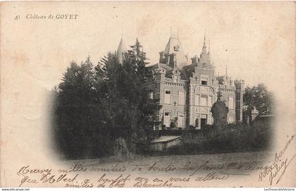 [-5%] BELGIQUE - Gesves - Château de Goyet - Carte postale ancienne