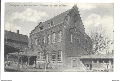 Oetingen - De koer van 't klooster St-Jozef en Maria.