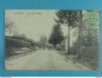 Gouvy Vers le village