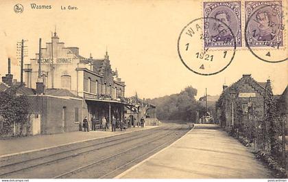 Belgique - WASMES (Hainaut) La Gare
