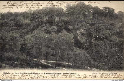 CPA Roisin Honnelles Wallonien Hennegau, Caillou qui Bique
