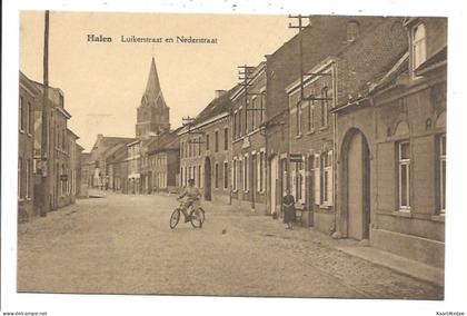 Halen - Luikerstraat en Nederstraat.