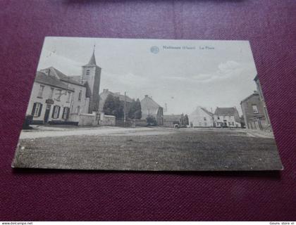 BC14-63  Cpa Ham sur Heure Nalinnes Haies la place