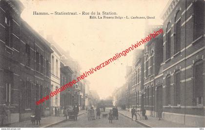 Statiestraat - Rue de la Station - Hamme