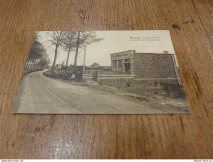 BC14-59 Cpa  Hamois station d'eaux et grand route d'Havelange