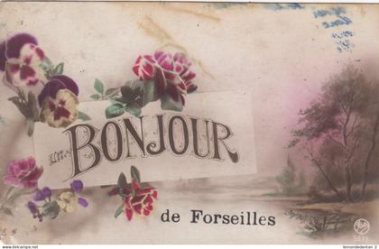 Bonjour de Forseilles