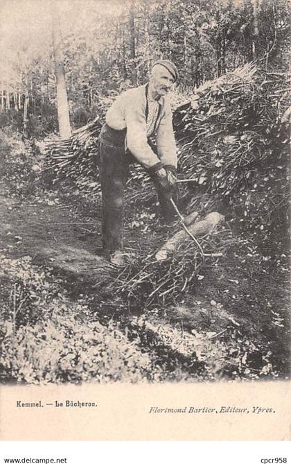 Belgique - n°65427 - HEUVELLAND - Kemmel - Le Bûcheron