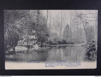 Roisin Caillou qui bique La Honnelle