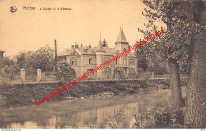 L'Ourthe et le Château - Hotton