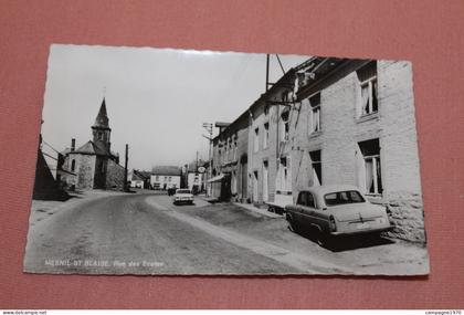CPA - MESNIL SAINT BLAISE ( HOUYET ) - RUE DES ECOLES