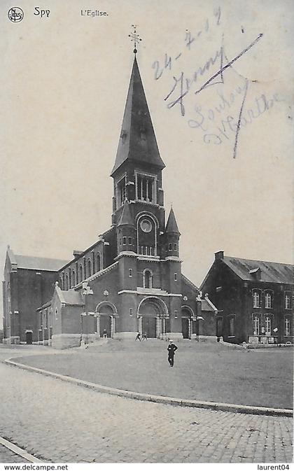 JEMEPPE SUR SAMBRE. SPY. L'EGLISE. ANIMATION