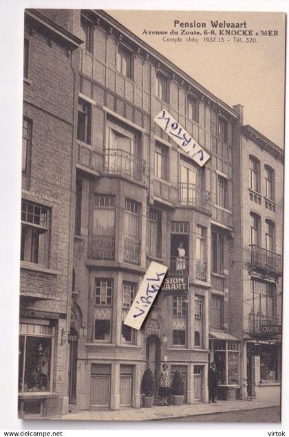 Knokke  : pension Welvaart