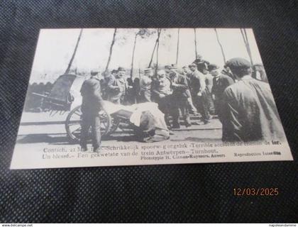 Kontich, 21 mei 1908, schrikkelijk spoorweg ongeluk,