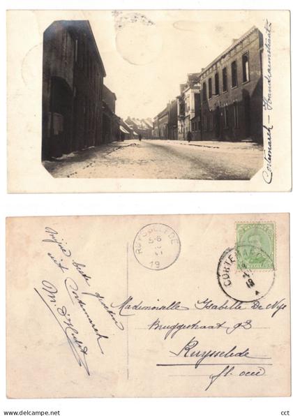 Kortemark  Cortemarck   FOTOKAART  Handzaemstraat