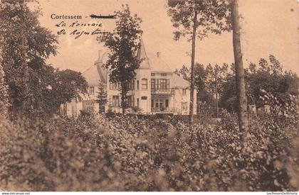 [-5%] BELGIQUE - Cortessem - Villa - Bâtiment - Façade - Balcon - Bois - Foto Bolle - Carte postale ancienne