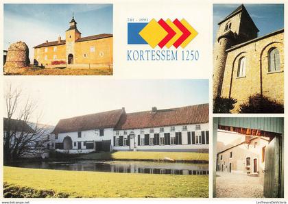 [-5%] BELGIQUE - Kortessem 1250 - St Petrus - In - Bandenkerk - Hoeve Deploige - Rood Kasteel - Carte Postale