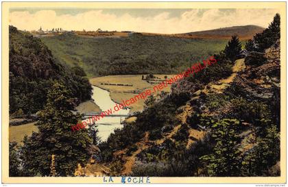 Pont du Vicinal et Village de Cielle - La-Roche-en-Ardenne
