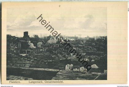 Flandern - Langemark - Gesamtansicht - Verlag Zipper Weilburg Lahn Serie 2 Nr. 112