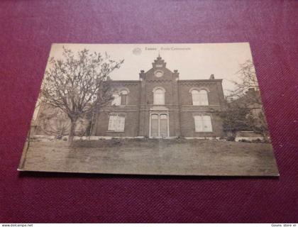 BC15-42  Cpa Lasne Ecole communale