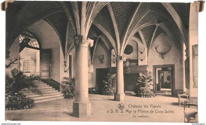 CPA Carte Postale Belgique  Le Roeulx Château de Roeulx Le Vestibule   VM92322