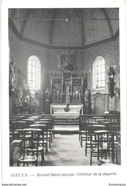 CPA Carte Postale  Belgique Le Roeulx Couvent Saint Jacques Intérieur de la Chapelle 1910 VM92905
