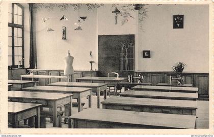 [-5%] BELGIQUE - Lendelede - Kostschool - Pensionnat - Handwerkklas - Salle de coupe - Everaert - Carte postale