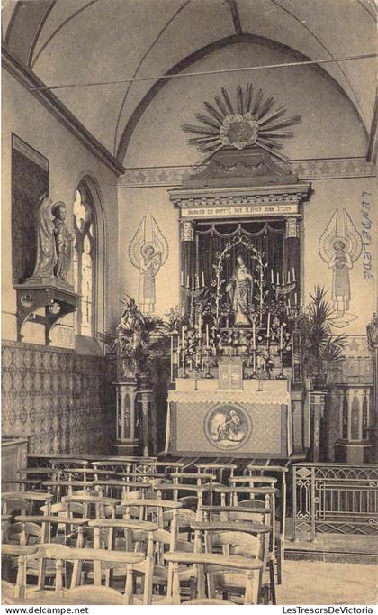 [-50%] BELGIQUE - Lendelede - Eglise - Autel du Sacré-Cœur - Carte postale ancienne