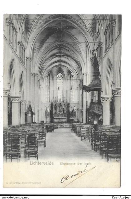 Lichtervelde - Binnenste der kerk.