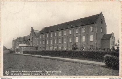 [-5%] BELGIQUE - Gesticht St Gabriel te Liedekerke - Voorgevel - Ern Thill Bruxelles - Vue latérale - Carte Postale Anci