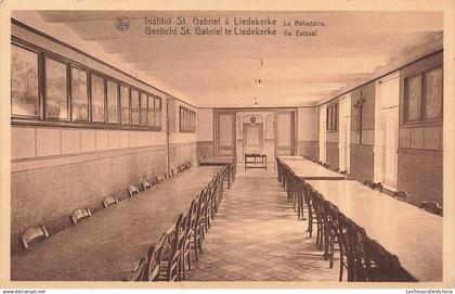 [-5%] BELGIQUE - Liedekerke - St Gabrielgesticht - De Eetzaal - Institut St Gabriel - Réfectoire - Carte Postale Ancienn