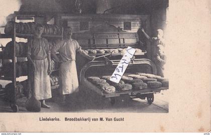 Liedekerke :  broodbakkerij van M. Van Gucht  (  1910 met zegel )