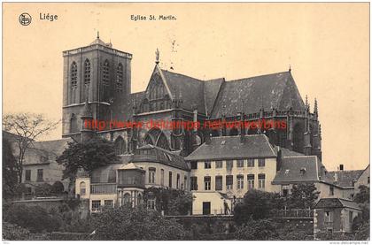 1913 Eglise Saint-Martin - Liege