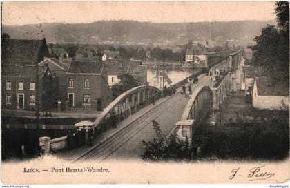 CPA Carte Postale Liège Pont Herstal Wandre 1904 VM103555