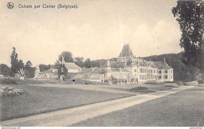 Belgique - OCHAIN par Clavier (Liège) La carte postale a un important pli vertical - Ed. Nels