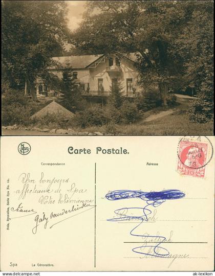 Spa (Provinz Lüttich) Spa (kêr) (Spå  Spâ) La Geronstere 1913